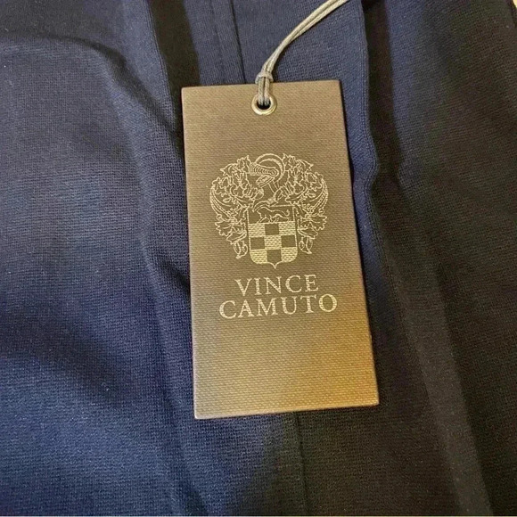 NEW VINCE CAMUTO Women's Skirt Dress Sleeveless Back Zip Navy Blue Size 4 - Picture 9 of 15